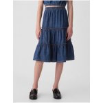 Gap holčičí džínová midi sukně tmavě modrá – Zboží Dáma