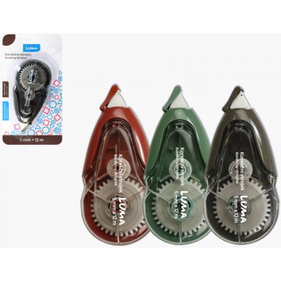 LUMA Korekční strojek 5 mm x 12 m – Sleviste.cz