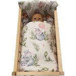 SDS Peřinky do postýlky pro panenky Hrošíci baby 1x 38x44 cm / 28x20 cm – Zbozi.Blesk.cz