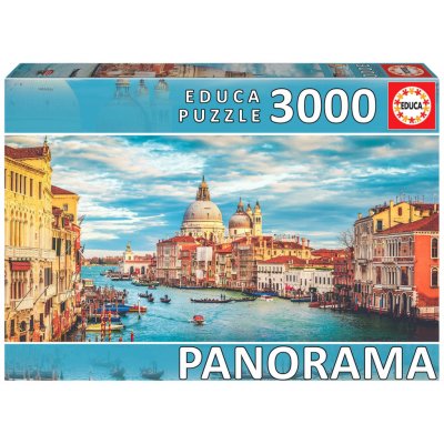 EDUCA Panoramatické Canal Grande Benátky 3000 dílků – Hledejceny.cz