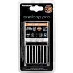 Panasonic Eneloop Charger BQ-CC55 + 4 x R6/AA Eneloop PRO 2500mAh BK-3HCDE K-KJ55HCD40E – Zboží Živě