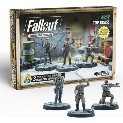 Modiphius Entertainment Fallout: Wasteland Warfare NCR: Top Brass – Zboží Mobilmania