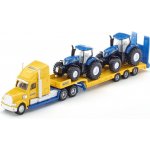 Siku 1805 Tahač s vlekem 2 traktory New Holland 1:87 – Zbozi.Blesk.cz