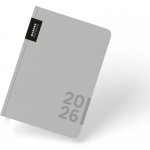 Pastelini A5 denní 2026 šedá – Hledejceny.cz