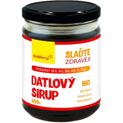 Wolfberry BIO Datlový sirup 600 g – Zbozi.Blesk.cz