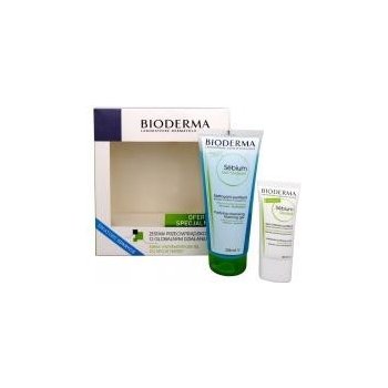 Bioderma Sebium Global 30 ml + Sébium moussant 200 ml dárková sada