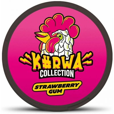 Kurwa Collection strawberry gum 12 mg 20 sáčků – Zbozi.Blesk.cz