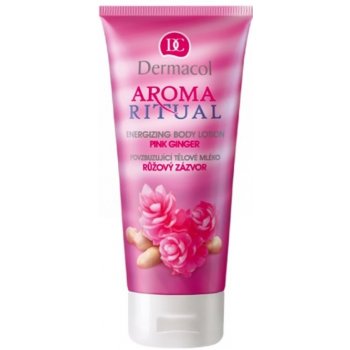 Dermacol Aroma Ritual Růžový zázvor povzbuzující tělové mléko 200 ml