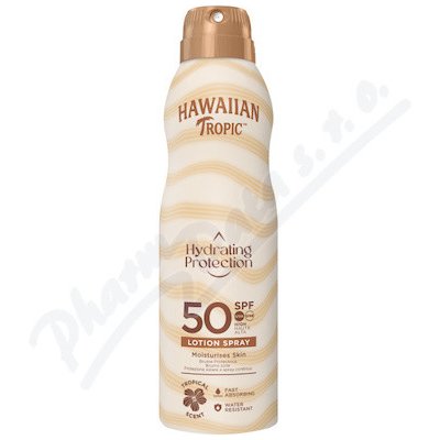 Hawaiian Tropic Hydration Spray opalov.SPF50 220 ml
