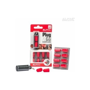 Alpine Plug and Go Špunty do uší 33 dB 5 párů od 191 Kč - Heureka.cz