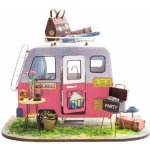 Robotime Rolife 3D Veselý karavan DGM04 80ks – Hledejceny.cz
