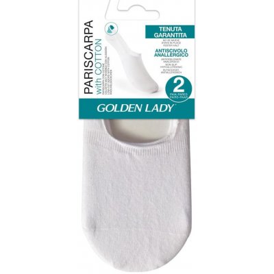 Golden Lady ponožky baleríny mokasínky 67F Pariscarpa cotton A'2 bianco – Zbozi.Blesk.cz