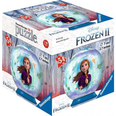 Ravensburger 3D puzzleball Ledové království 2 : Anna 54 ks – Zbozi.Blesk.cz