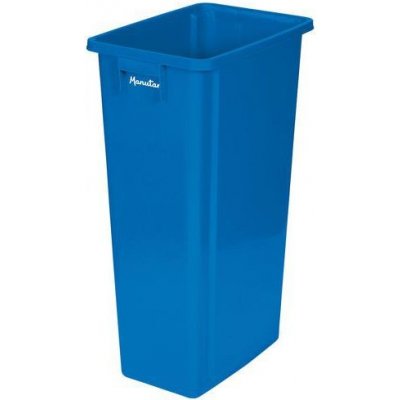 Manutan odpadkový koš Manutan Select na tříděný odpad modrý 23703
