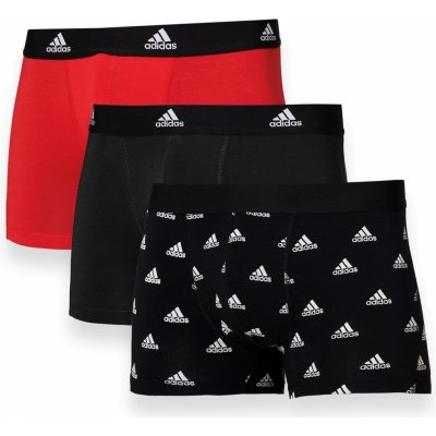 ADIDAS ASSORTED pánské boxerky 3 ks