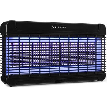 Waldbeck Mosquito Ex 9500, lapač hmyzu, 13 W, 300 m², LED diody, jímací miska, řetěz, černý (GIK2-Mosquito9500LED)