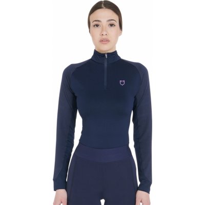 EQUESTRO Triko multifunkční Base Layer navy lilla – Hledejceny.cz