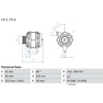 generátor BOSCH 0 986 040 201