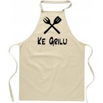 Povidlo.cz Zástěra Ke grilu Natural – Hledejceny.cz