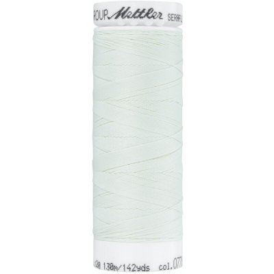 Elastická šicí nit PES - SERAFLEX METTLER (130m) barva 0778 - světle mentolová – Sleviste.cz