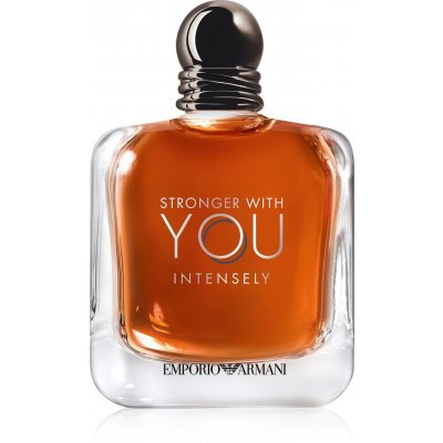 Emporio Armani Stronger With You Intensely parfémovaná voda pánská 150 ml – Hledejceny.cz