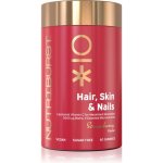 Nutriburst Advanced Hair, Skin & Nails žvýkací měkké tobolky pro krásné vlasy, pleť a nehty příchuť Strawberry 60 ks – Hledejceny.cz