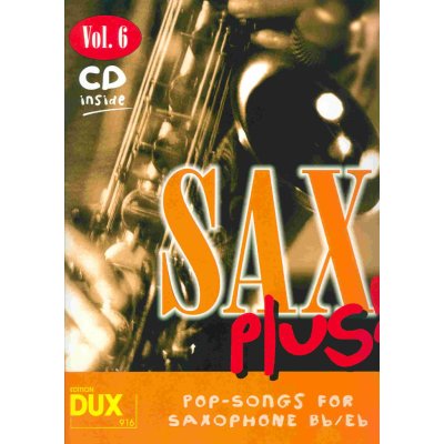 SAX PLUS ! vol. 6 + CD alto / tenor saxofon