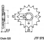 JT Sprockets JTF 575-14 – Zbozi.Blesk.cz