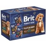 Brit Premium by Nature Adult Dog Fillets in Gravy Multipack 12 x 85 g – Zboží Mobilmania