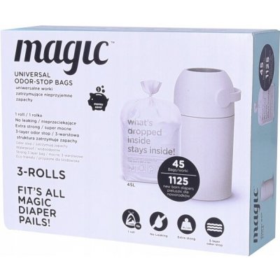 Magic Náplň do koše třívrstvá 45 ks 3 role – Zboží Dáma