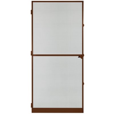 DEMA 94261D Dveřní síťka proti hmyzu s hliníkovým rámem 95x210 cm, hnědá – Hledejceny.cz