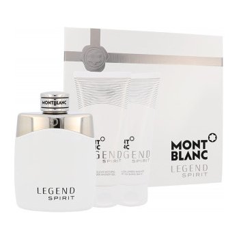 Mont Blanc Legend Spirit EDT 100 ml + sprchový gel 100 ml + balzám po holení 100 ml dárková sada