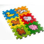 Teddies puzzle Moje první zvířátka 15x15x1 2cm MPZ 6 ks – Hledejceny.cz