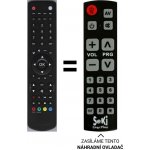 Dálkový ovladač Senior Telefunken T32TX970DLP – Zboží Živě