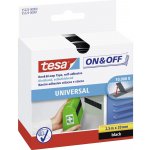 TESA On & Off 55225-00-01 pásek se suchým zipem lepicí háčková a flaušová část (d x š) 2500 mm x 20 mm černá 1 ks – Zboží Mobilmania