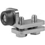 Koncový doraz do závěsné dráhy 57x67mm - zinkovaný – Zboží Mobilmania