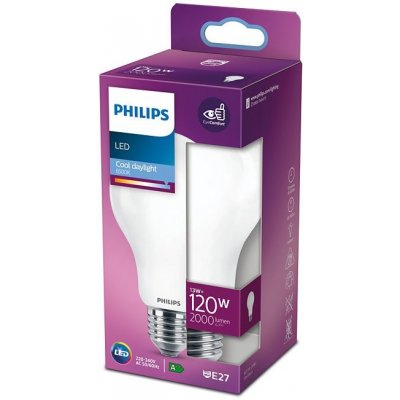 Philips LED žárovka LED A67 E27 13W = 120W 2000lm Studená bílá 6500K