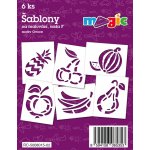 Šablony Magic sada F Ovoce 6 ks 8015 – Zboží Dáma