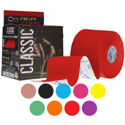 Rea Tape Classic červená 5 cm x 5 m – Hledejceny.cz