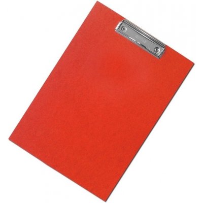 Rainbow Line A4 podložka psací s klipem červená – Hledejceny.cz