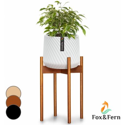 Fox & Fern Zeist stojany na květiny přírodní PS-ACACIA-M-TALL – Zbozi.Blesk.cz