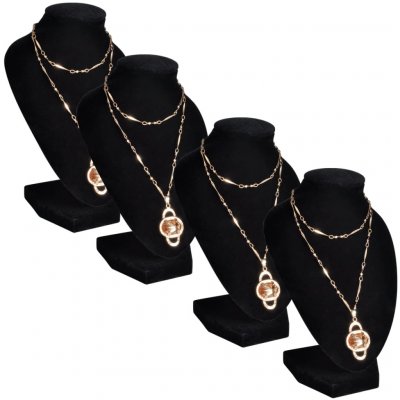 Nabytek XL stojan na náhrdelníky a řetízky černý – Zboží Mobilmania