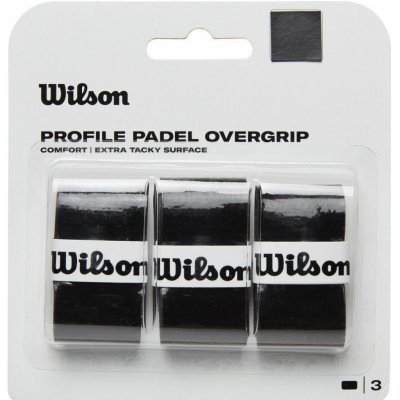 Wilson Profile overgrip 3ks černá – Zbozi.Blesk.cz