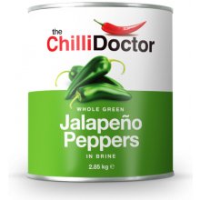 The ChilliDoctor Celé zelené Jalapeño chilli papričky 2,85 kg