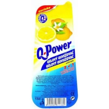 Q Power osvěžovač vzduchu vanička citron 150 g