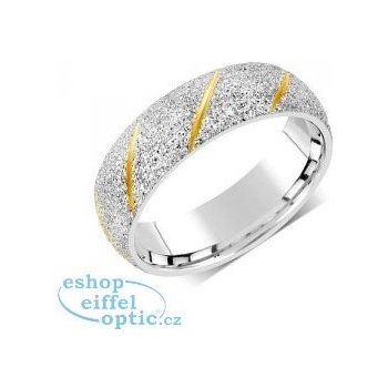 SILVEGO Snubní prsten pro muže i ženy z oceli RRC22799