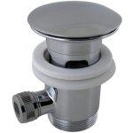 BELAGGIO ALPI BIG Umyvadlová výpusť s táhlem 5/4", velká zátka, CHROM 84401A – Hledejceny.cz