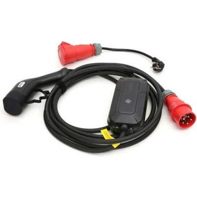 Platinet EV nabíječka PPC7M11 11kW 16A CEE 5-pin Type 2 délka 7m Home Line s adaptérem černá | Zboží Auto
