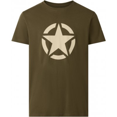 Pánské triko khaki – Hledejceny.cz