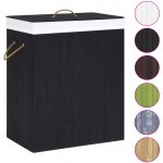 VidaXL Bambusový černý 100 l – Zboží Dáma